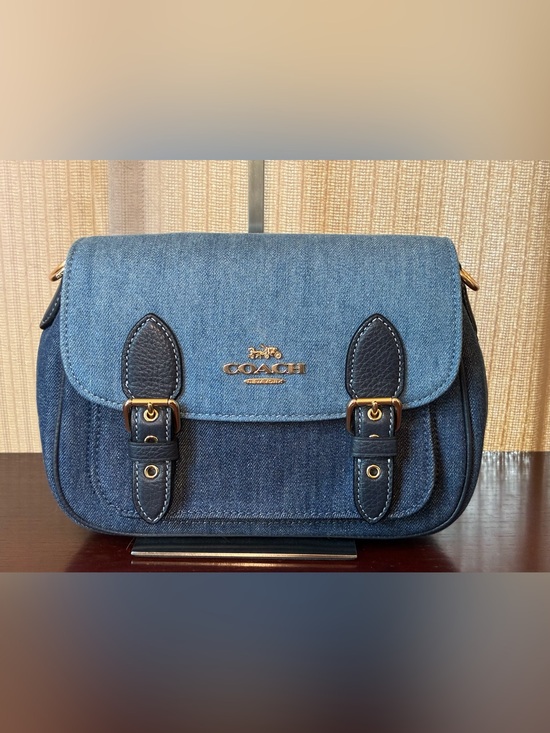 Coach Handbags - Coach Lucy Denim Crossbody